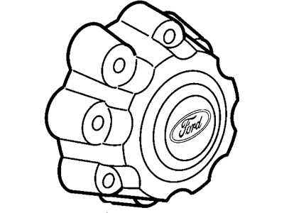 Ford F81Z-1130-FA Cover - Wheel, Rear