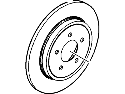 Ford 5U2Z-1V125-P Rotor Assy