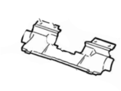 Ford 1S8Z-8326-AA Deflector, Upper