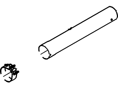 Ford 4C2Z-5A212-SA Pipe - Exhaust - Front
