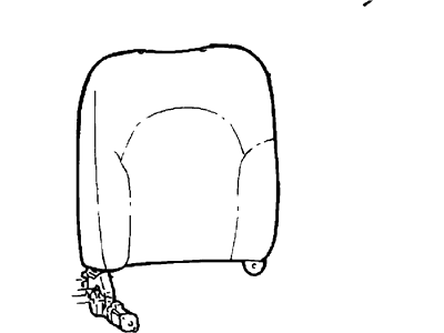 2002 Lincoln Continental Seat Cover - XF3Z-5464417-AAC