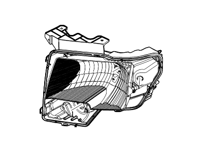 Ford AL3Z-13008-D Headlamp Assy