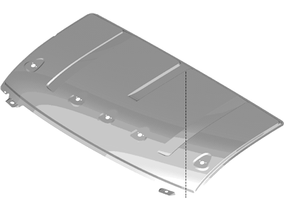 CK4Z-1550202-C Ford Panel Assembly - Roof Illustration 1 of 1