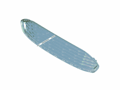 Ford DS7Z-8200-BACP Grille - Radiator