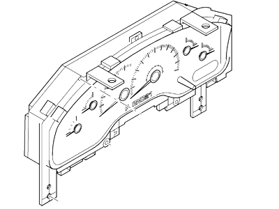 2004 Ford Expedition Instrument Cluster - 4L1Z-10849-BA