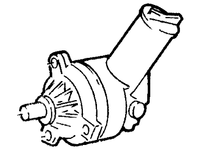 Ford Mustang Power Steering Pump - F4ZZ-3A674-BBRM