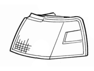 Ford F4SZ13201A Parking Lamp