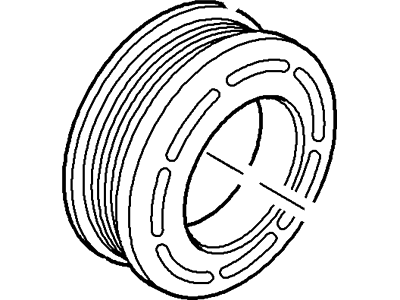 Ford 6L2Z-19D784-A Pulley - Compressor