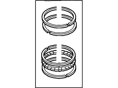 Ford 4G7Z-6148-AA Kit - Piston Ring