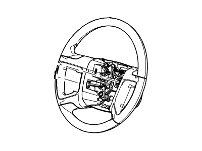 Mercury 9L8Z-3600-JD Wheel Assy - Steering
