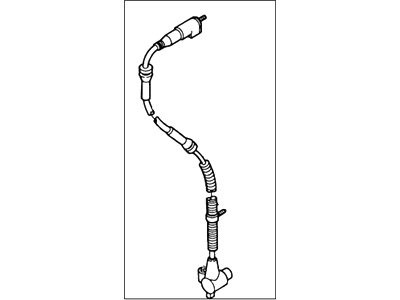Mercury F7RZ-2C204-AB ABS Sensor