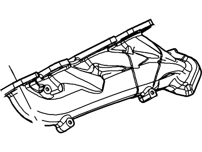Ford BL3Z-9430-A Manifold Assembly - Exhaust, Passenger Side