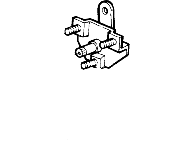 Mercury E4TZ-1021819-A Handle, Inside