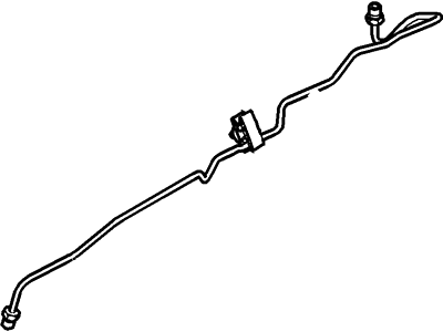 Mercury Clutch Hose - 9E5Z-7A512-A