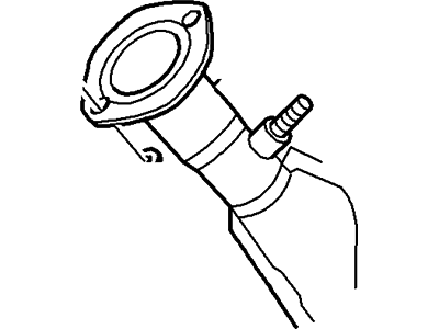 2004 Ford Mustang Catalytic Converter - YR3Z-5F250-AB