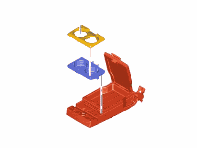 Ford HP5Z-5467112-AB Armrest Assembly