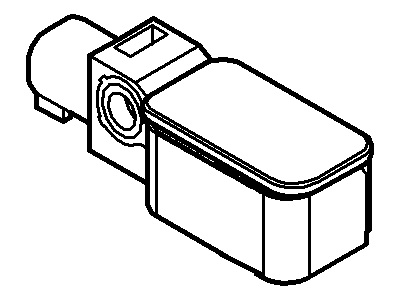 2005 Lincoln LS Air Bag Sensor - 6W4Z-14B004-AB