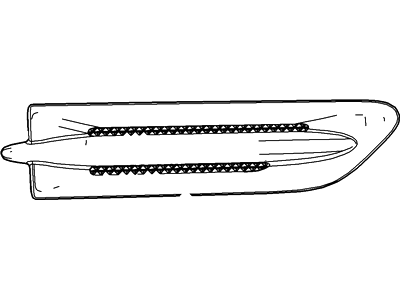 Ford 8G1Z-16178-A Vent Louver