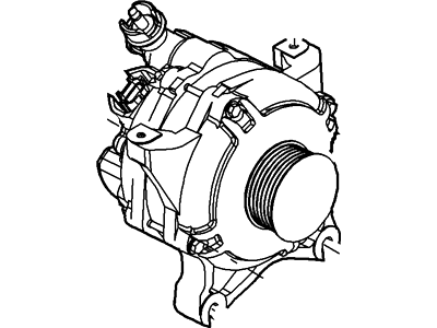 Ford 9C2Z-10346-A Alternator Assy