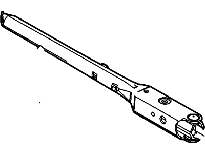 Mercury 1L2Z-17032-AA Wrench - Wheel Nut