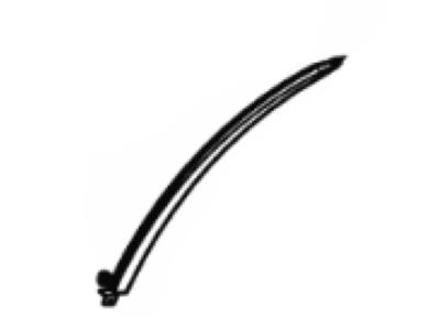 4G7Z-6322296-AA Ford Frame - Door Vent Window Glass, Passenger Side Illustration 1 of 1