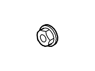 Ford F81Z-7045-BA Nut - Hexagon