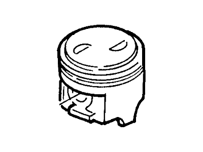 Mercury Piston - E9DZ6108HB