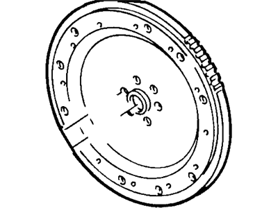 Mercury Flywheel - E4FZ6375C