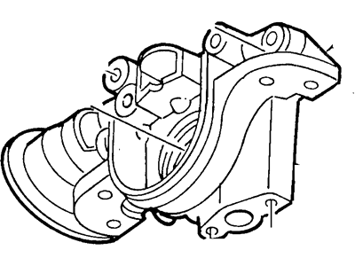 Mercury Oil Pump - E63Z6600A