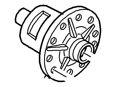 Mercury E7TZ-4204-E Case - Differential