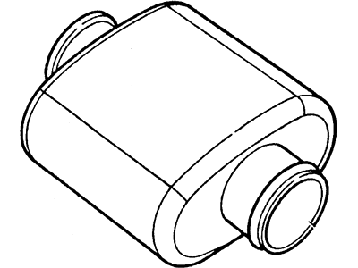 Ford E69Z9F763B Resonator