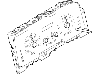 Mercury 6W3Z-10849-DB Instrument Cluster                 