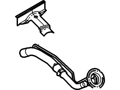 Ford 8C3Z-9034-RE Pipe - Fuel Filler