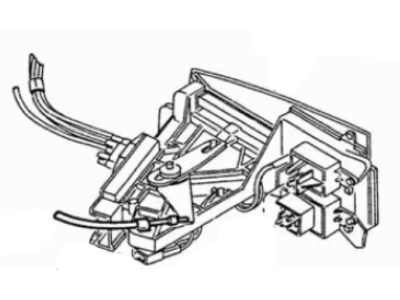 1993 Ford E-350 Econoline A/C Switch - F3UZ18549B
