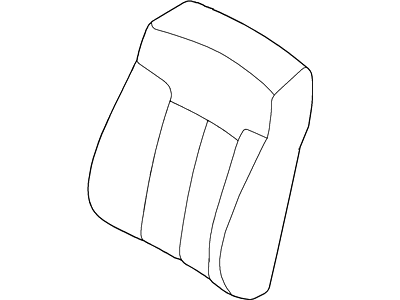 Ford DL3Z-1564416-CB Cover Assembly - Seat Back, Passenger Side