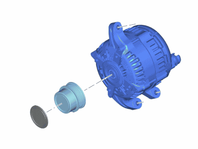 Lincoln G2GZ-10346-G Alternator Assy