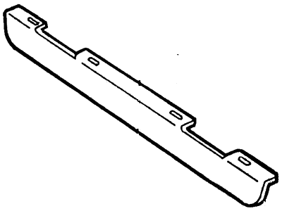 Ford E7ZZ-8349-A Deflector - Air, Lower