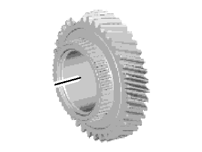 Ford AV6Z-7110-A Gear - Mainshaft 4Th Speed