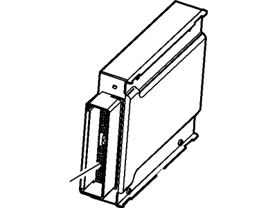 Mercury AW7Z-12A650-BANP Module - Engine Control - Eec V