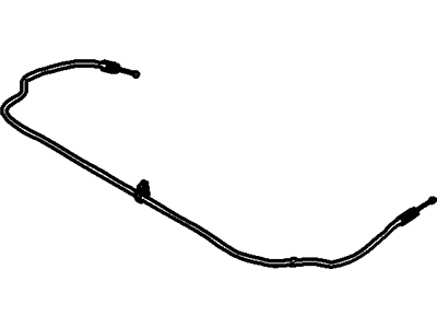 Ford 4L5Z-10624A54-AA Cable - Seat Back Latch Release