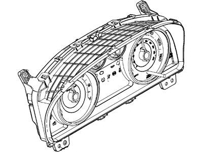 Ford 7T4Z-10849-C Instrument Cluster