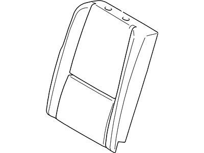 Ford BT1Z-1766600-GA Cover Assy - Rear Seat Back
