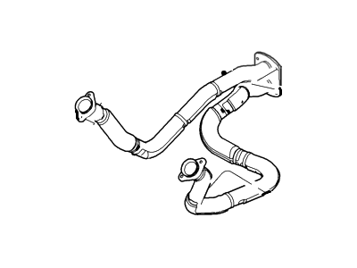 Ford 5U9Z-5246-A Pipe - Exhaust
