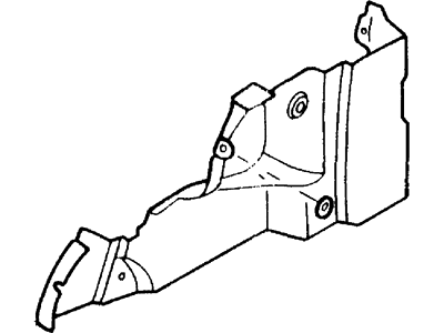 Ford F8CZ-6331012-BAA Panel Assembly - Door Trim