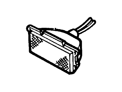Ford E3UZ13200A Parking Lamp Assy