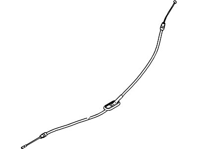 Lincoln Parking Brake Cable - DE9Z-2853-A