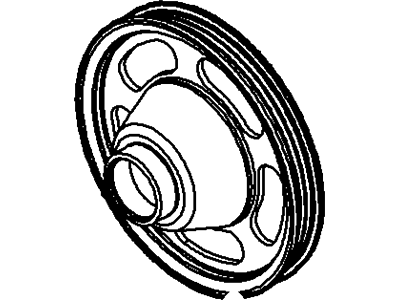 Lincoln 3M4Z-6A312-AA Pulley - Compressor