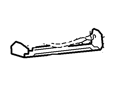 Ford F67Z-2073-BA Bracket - Brake Hose Support, Driver Side