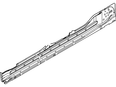 Ford 8A8Z-7410143-A Reinforcement - Body Rocker Panel