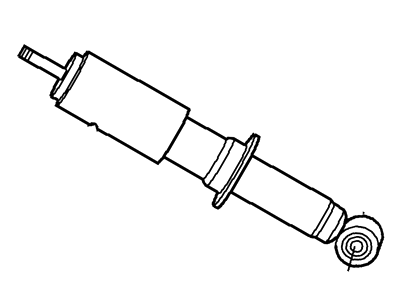 Mercury 5L2Z-18125-BA Shock Absorber Assy